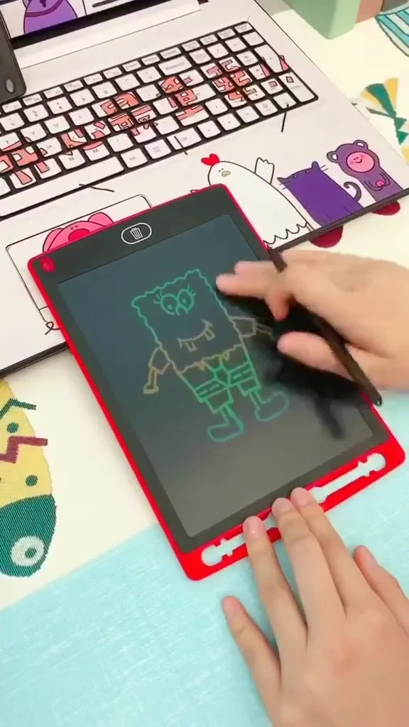 Writing LCD Drawing Tablet – Multi-Color Screen E-Board for Kids’ Fun Learning & Drawing