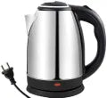 Electric Kettle 2.0L – 1500W Stainless Steel Auto Heating Water Boiler for Daily Kitchen Use
