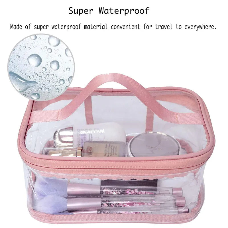 Cosmetic Makeup Pouch – Waterproof Hanging Travel Bag for Toiletries & Beauty Essentials