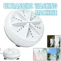 Mini Washing Machine Portable – USB Turbo Washer for Socks, Towels & Travel Laundry