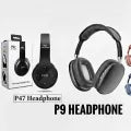Wireless Headphones P47 – Bluetooth Foldable Headset with Mic, FM & TF Card Support