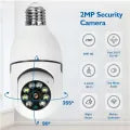 WiFi Security PTZ Camera – 1080P HD Indoor Camera with 360° View & Night Vision via App