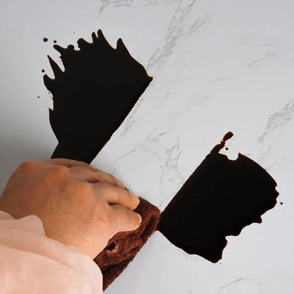 White Marble Wallpaper – PVC Self-Adhesive Sheet for Kitchen, Walls, and Cupboard Decoration