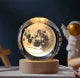 USB LED Night Light – 3D Galaxy Crystal Ball Lamp, Ideal for Home Décor & Festival Gifting