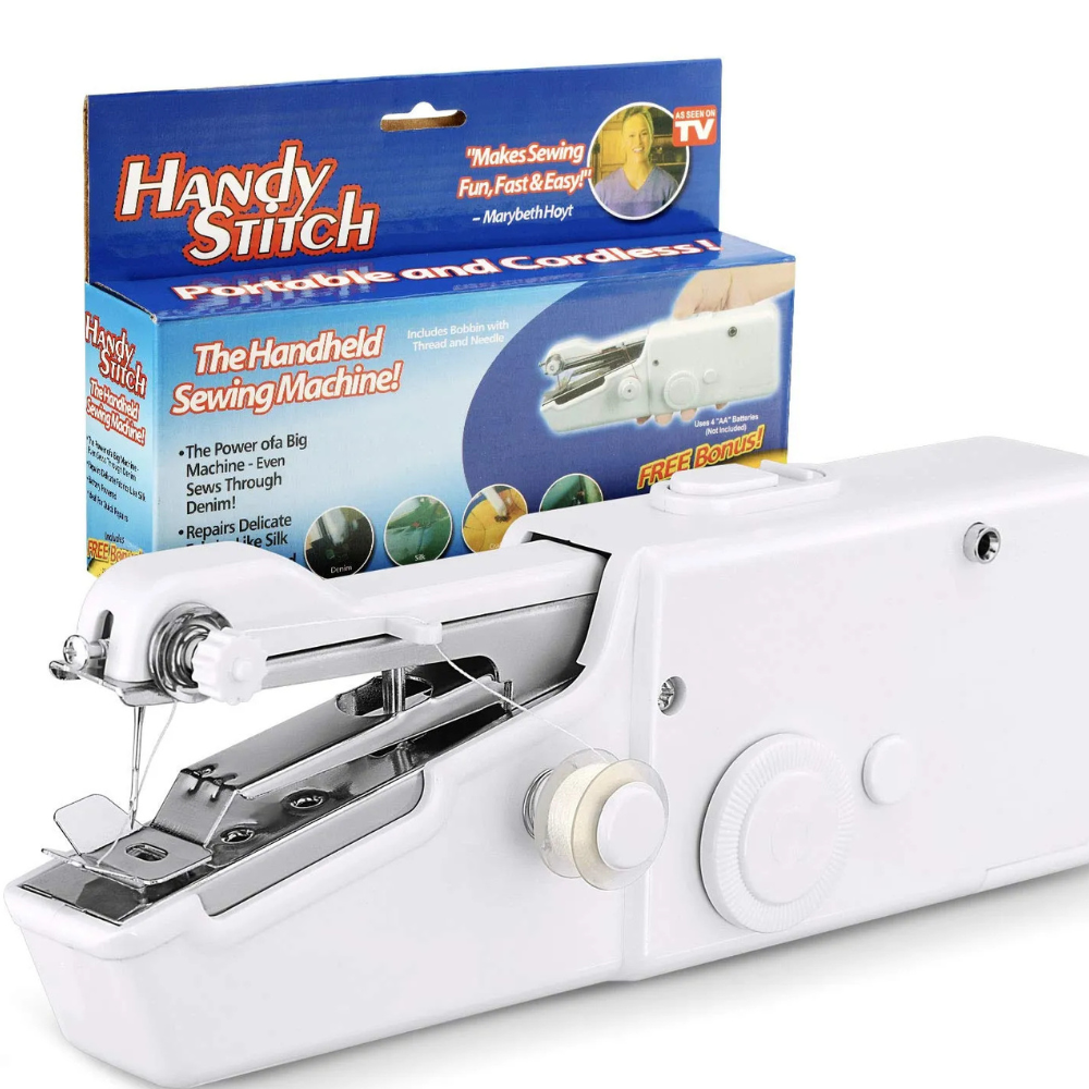 Portable Handy Stitch Machine – Mini Handheld Sewing Machine for Quick Repairs & Travel