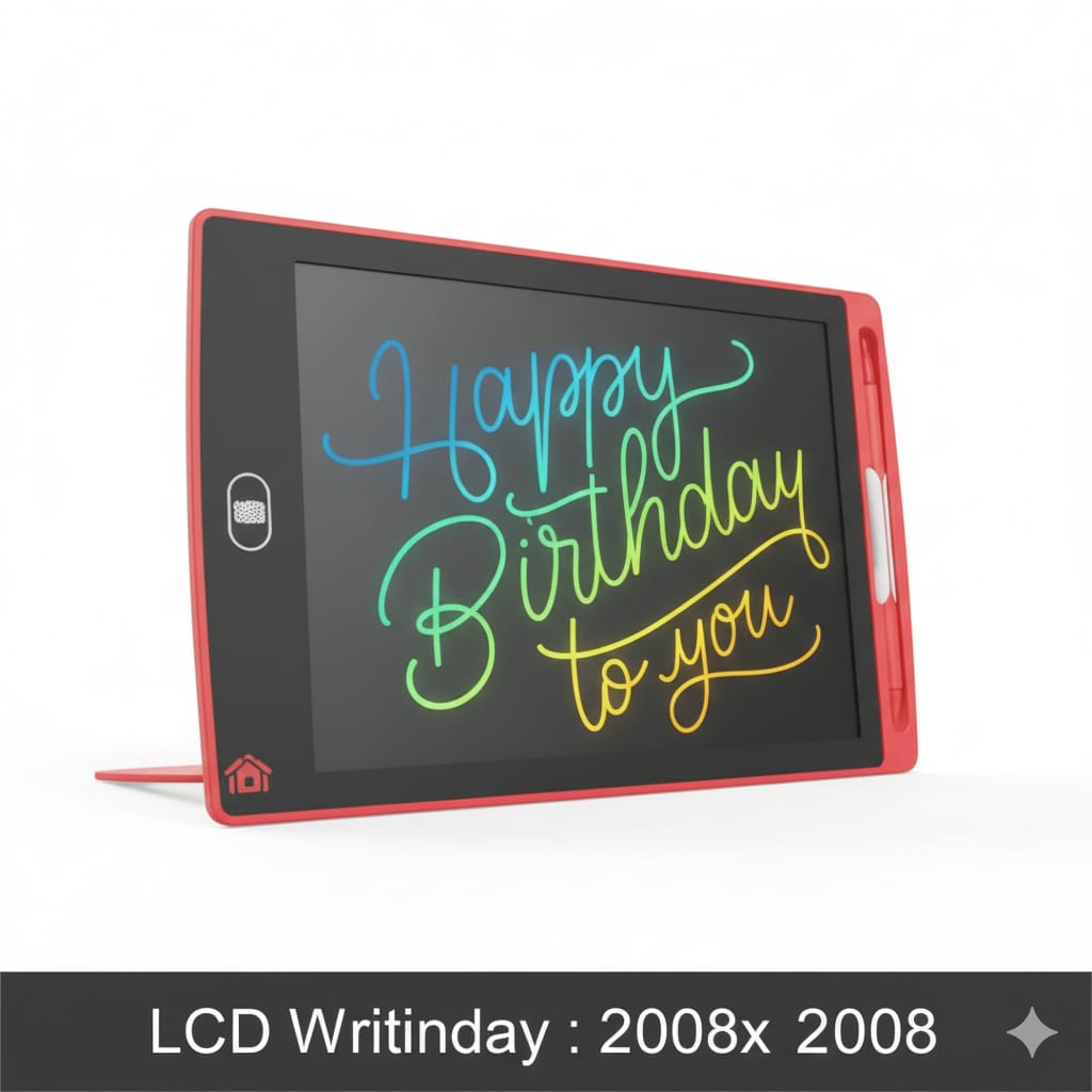 Writing LCD Drawing Tablet – Multi-Color Screen E-Board for Kids’ Fun Learning & Drawing