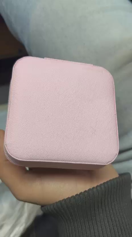 Elegant 6-piece butterfly gold-tone jewelry set with luxury travel case, perfect for gifting today!